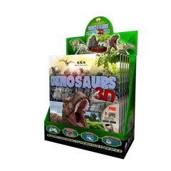 3D Dinosaurs Book