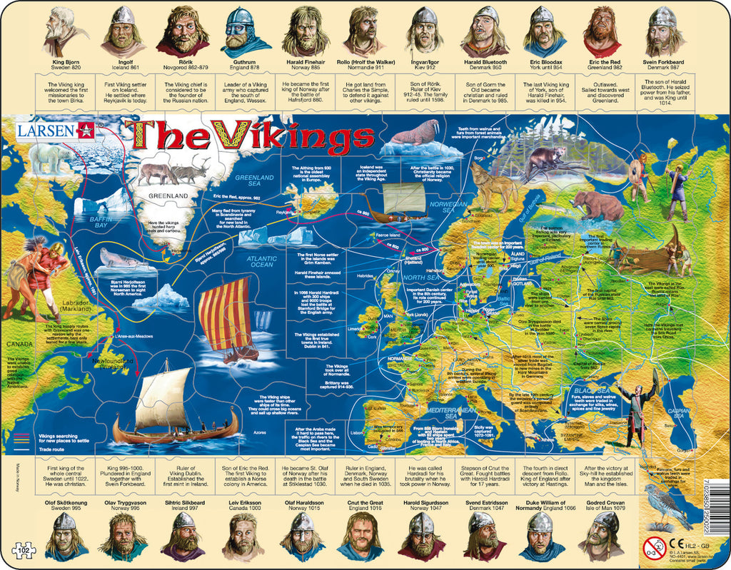 Vikings Maxi Puzzle