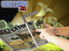 3D Dinosaurs Book